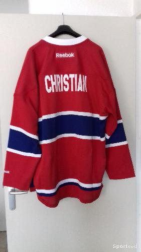 Hockey sur glace - Maillot de hockey sur glace du club 'Les Canadiens de Montréal' de la marque REEBOK SR Replica - photo 6