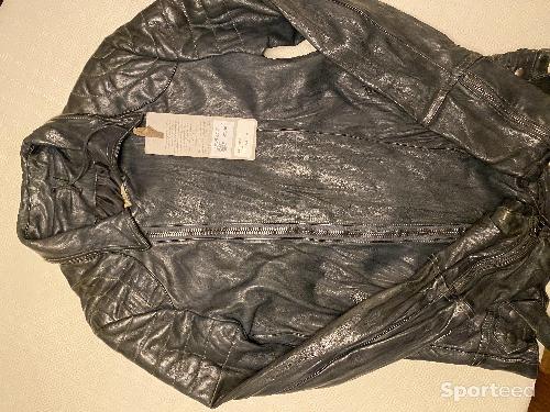 Moto route - Blouson en cuir moto homme - photo 6