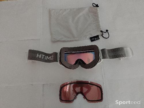 Snowboard - MASQUE DE SNOW/SKI + VERRE DE RECHANGE SMITH OPTICS - photo 3
