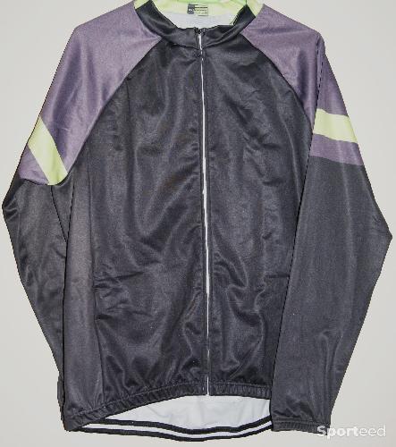 Vélo route - Veste vélo hiver - homme - xxl - grise foncée - photo 4