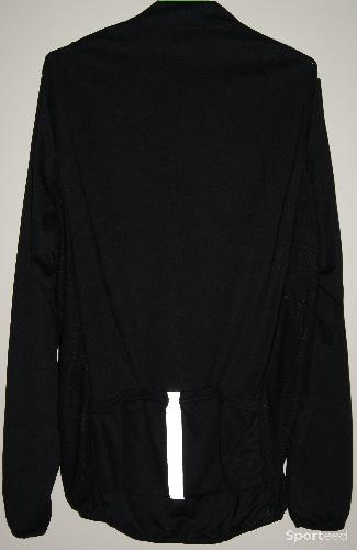 Vélo route - Maillot vélo manches longues - marque 'WOSAWE' - xxl - noir/blanc - photo 4