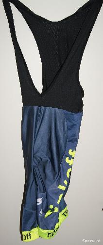 Vélo route - Cuissard vélo court été - homme - team 'TINKOFF' - xxl - gris/jaune fluo - photo 6