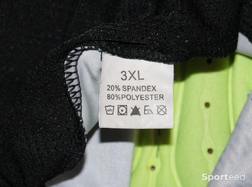 Vélo route - Cuissard vélo court été - homme - team 'TINKOFF' - xxl - gris/jaune fluo - photo 6