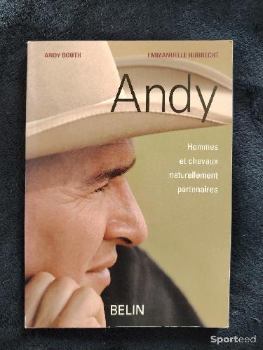 Livre équitation Andy Hommes et Chevaux Naturellement Partenaires - Andy Booth Emmanuelle Hubrecht