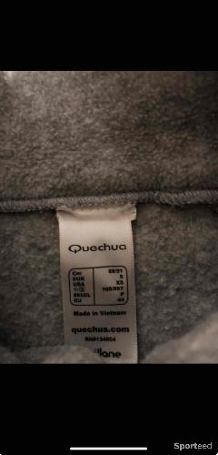 Ski alpin - Polaire grise taille S Quechua tbe - photo 3