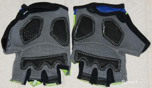 Vélo route - Gants courts de vélo - team 'TINKOFF' - xl - verts et noirs - photo 4
