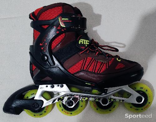 Roller - Rollers en ligne Oxelo FIT5 extensible pointure 38-41 neufs sans étiquette - photo 6