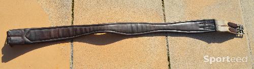 Equitation - Sangle en cuir avec élastiques 128 cm - photo 6