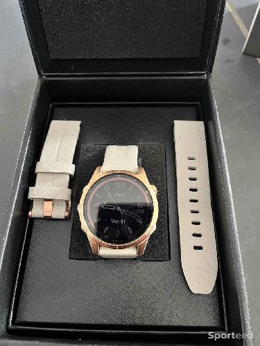 Course à pied trail - Montre Garmin Fenix 7S Sapphire Titane - photo 4