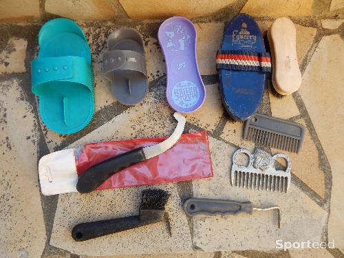 Equitation - bac à brosses + brosses - photo 6