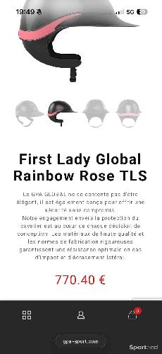 Equitation - GPA First Lady Global TLS Glossy Rose – Taille 56 - photo 6