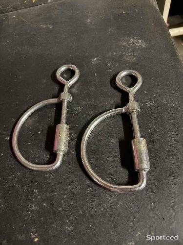 Anneaux Baucher I-Bride – acier inox – bon état