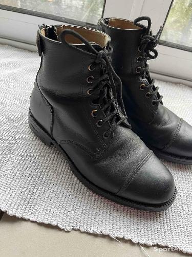 Boots cuir 