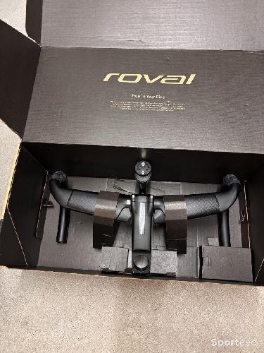 Cintre/Potence Intégré Roval Rapide Cockpit - 110mm x 6°