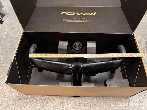 Vélo route - Cintre/Potence Intégré Roval Rapide Cockpit - 110mm x 6° - photo 5