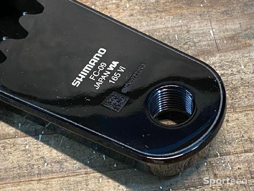 Vélo route - Pédalier compact Shimano Dura-Ace 11S - Rare 165mm - photo 6