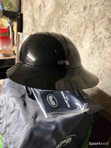 Equitation - Bombe GPA First Lady Global TLS rose glossy– Taille 56 – Neuve avec étiquette - photo 5