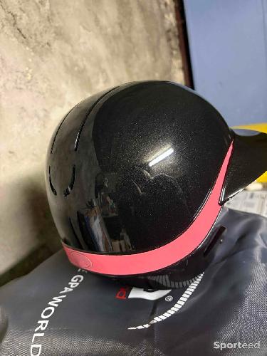 Equitation - Bombe GPA First Lady Global TLS rose glossy– Taille 56 – Neuve avec étiquette - photo 5