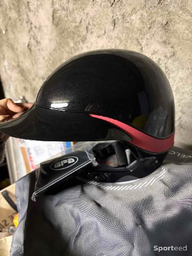 Equitation - Bombe GPA First Lady Global TLS rose glossy– Taille 56 – Neuve avec étiquette - photo 5