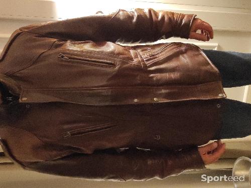 Moto route - Veste sport cuir - photo 6