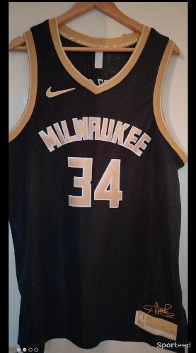 Basket-ball - Maillot de basket antetokounmpo  - photo 4
