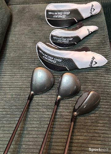 Golf - 3 Bois de parcours Callaway Great Big Bertha  - photo 5
