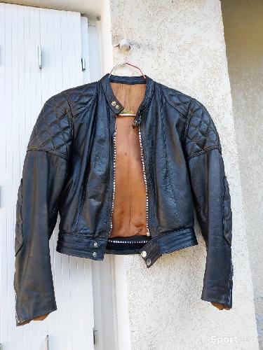 combinaison cuir séparable 