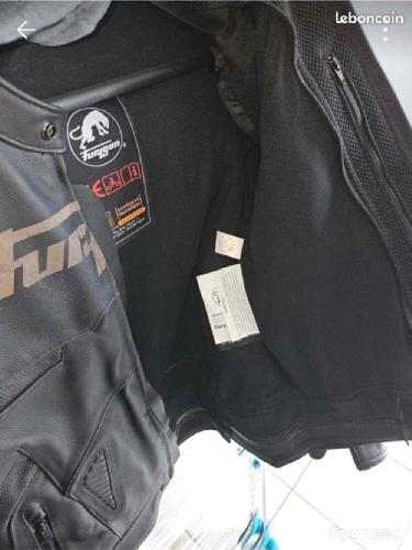 Moto route - Blouson cuir moto - photo 4