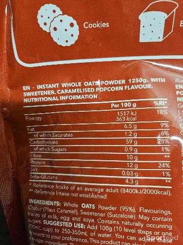 Musculation - Lot Oatmeal Prozis  - photo 4