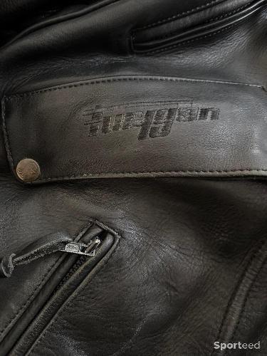 Moto route - Blouson moto en cuir  - photo 4