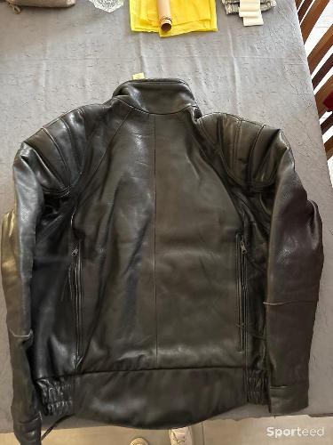 Moto route - Blouson moto en cuir  - photo 4