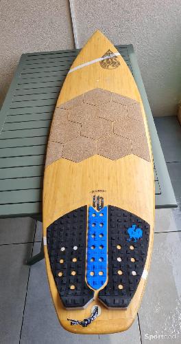 Kitesurf - Planche Kitesurf Vagues HB OCTO 5'9 - photo 5