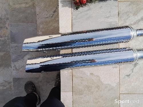 Moto route - Pots d'échappement Harley Davidson  - photo 5