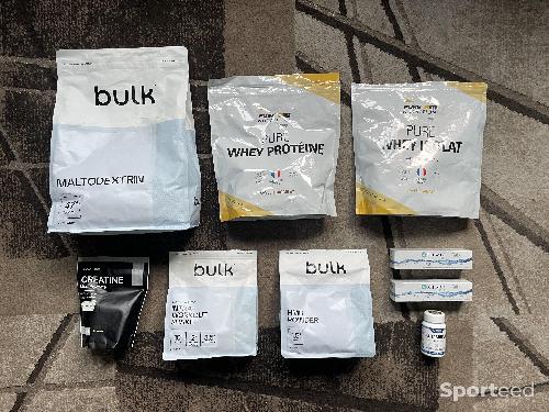 Compléments alimentaires + SARMS (Whey, Créatine, MK677…)