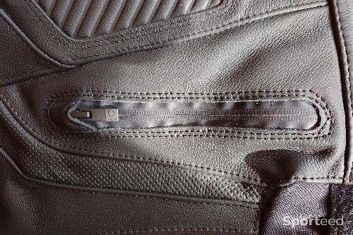 Moto route - Blouson cuir moto neuf  - photo 6