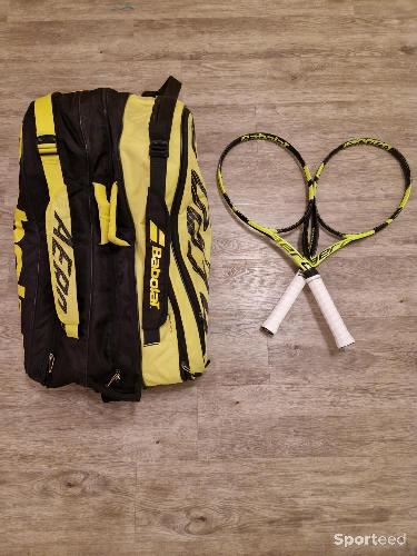 Sac Babolat Aero 12R + 2 raquettes Pure Aero +