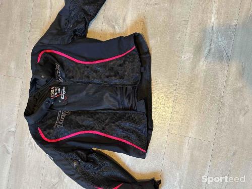 Veste hiver moto femme