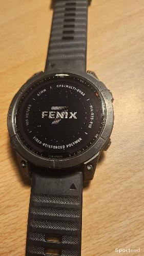 Accessoires électroniques - Garmin Fenix 7 Sapphire Solar Titane - photo 6