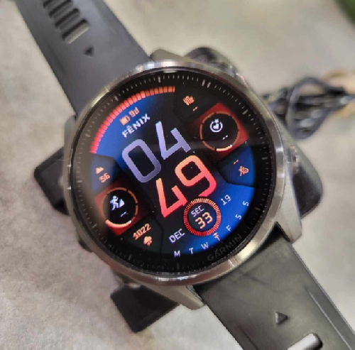 Accessoires électroniques - Montre connectée Garmin fenix 8 AMOLED saphir titane 43 mm - photo 6