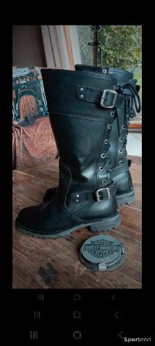 Moto route - Bottes Harley Davidson  - photo 6