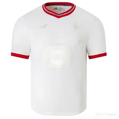 Football - NEW BALANCE - Maillot LILLE LOSC 80 ans 4th 2024/2025 - Officiel - Blanc - photo 4