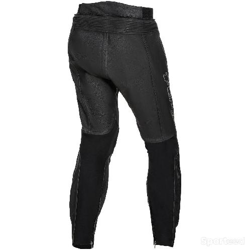 Moto route - Pantalon MOTO cuir H,T46 fr , Marque FLM,comme nf (2023 ) - photo 6