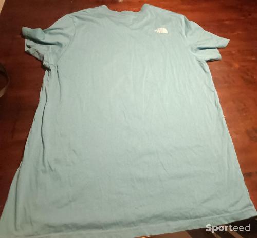 Alpinisme - T-shirt North Face à manches courtes (short sleeve), modèle Kilimanjaro, couleur bleue, taille XXL - photo 4