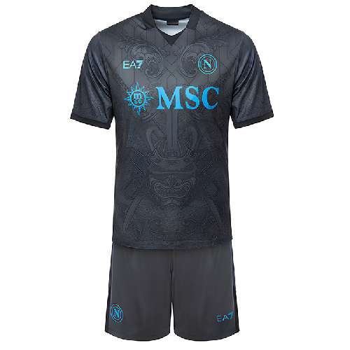 Football - Ensemble Maillot et Short SSC Napoli Naples Enfant 2024/2025 - Taille 14ans 164cm - photo 4