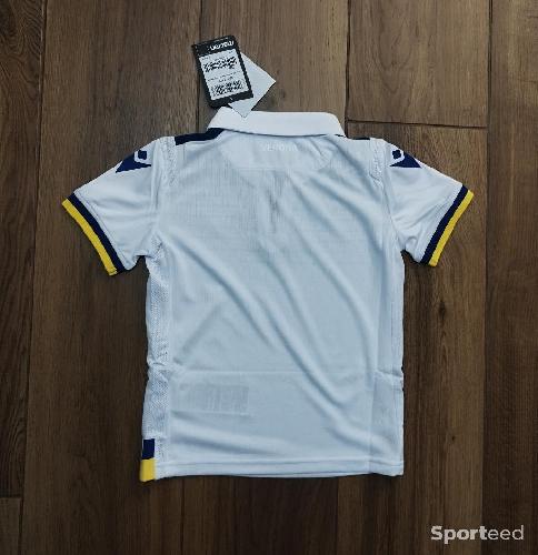 Football - Maillot de foot Macron du Hellas Verona Vérone Italie Italia taille 107 - 119 cms 5 ans neuf et étiqueté  - photo 5