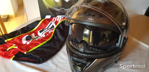 Moto route - Casque intégral LS2 Storm taille S TRES PEU PORTE ET N' A EU AUCUN CHOC - photo 4