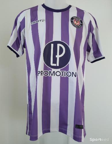 Football - Maillot Porté et Signé par Aron Donnum - Toulouse FC - photo 6