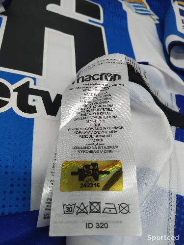 Football - Maillot Real Sociedad Porté et Signé - photo 6