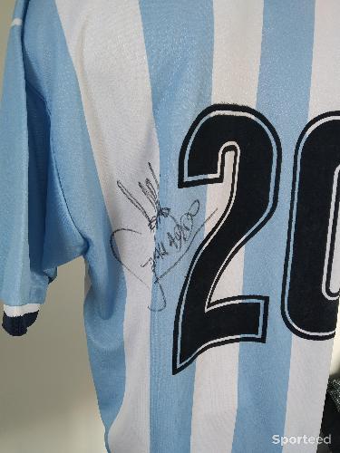 Football - Maillot Signé/Certifié Marcelo Gallardo Équipe d'Argentine - photo 6