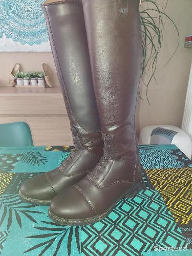 Equitation - Bottes t38 couleur havane neuve  - photo 5